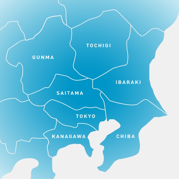 東京都、埼玉県を中心に関東一円へ緊急出動いたしております
